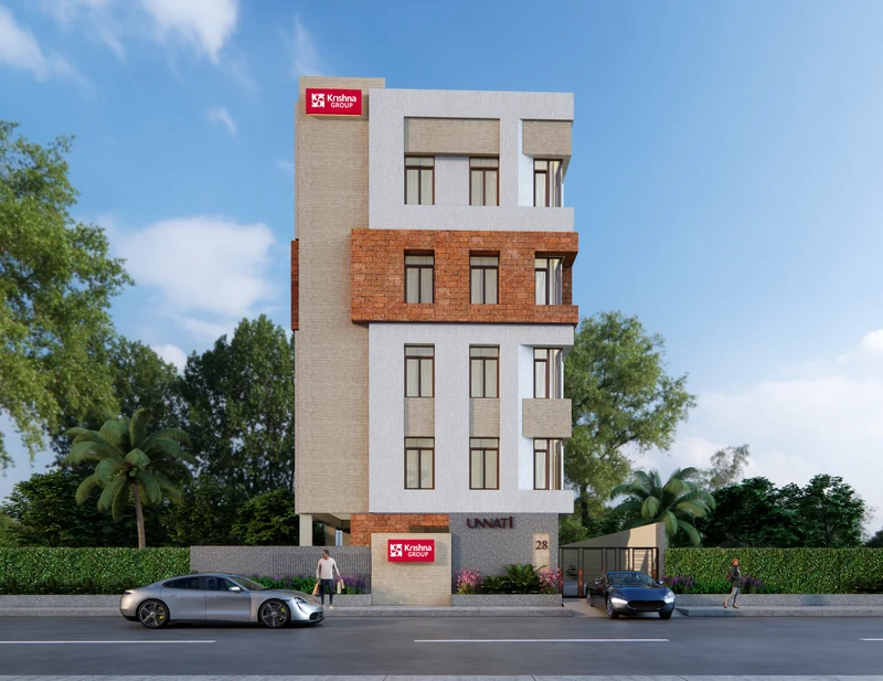 Unnatii front elevation